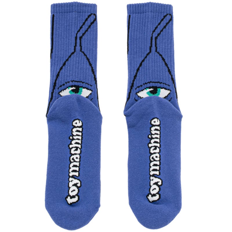トイマシーン TOY MACHINE SECT ASYMMETRICAL SOCKS(PURPLE) | 大阪