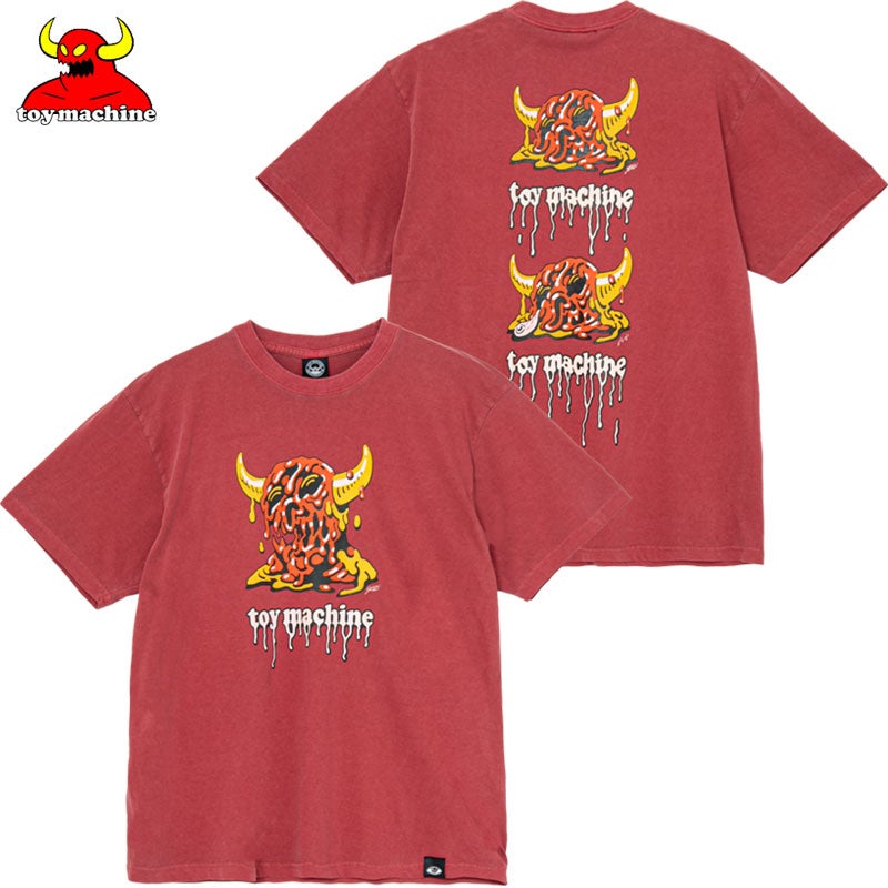 トイマシーン TOY MACHINE × YOZI SHIMODA MELTING TOYMONSTER SS TEE
