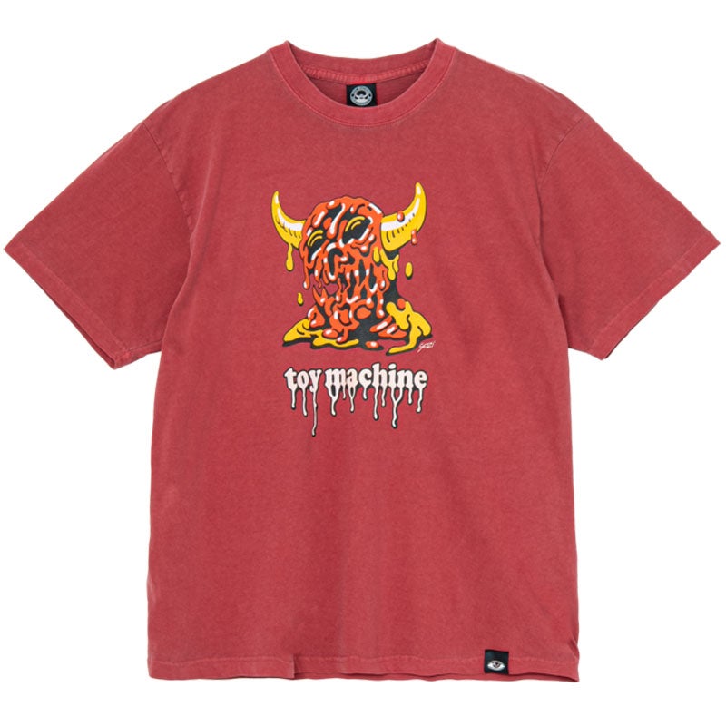 トイマシーン TOY MACHINE × YOZI SHIMODA MELTING TOYMONSTER SS TEE