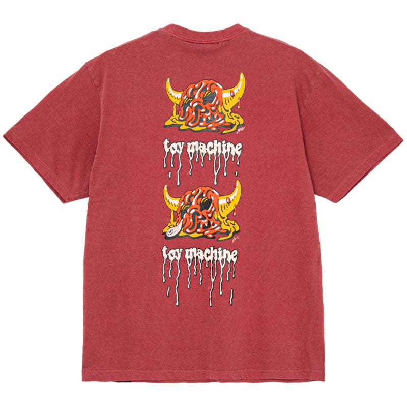 トイマシーン TOY MACHINE × YOZI SHIMODA MELTING TOYMONSTER SS TEE