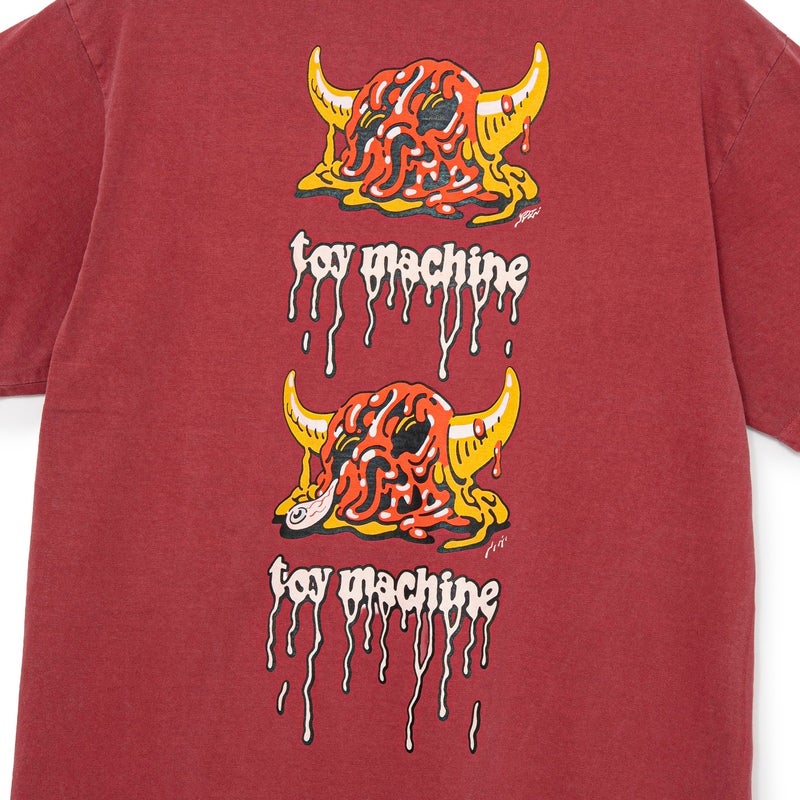トイマシーン TOY MACHINE × YOZI SHIMODA MELTING TOYMONSTER SS TEE