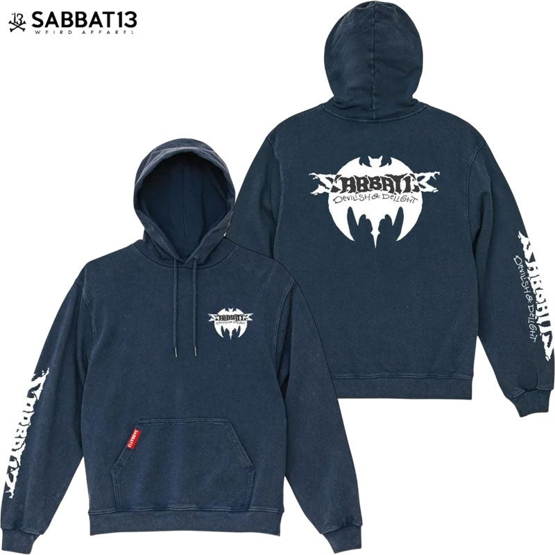 サバトサーティーン SABBAT13 VAMP BAT HOODIE(F NAVY) | 大阪心斎橋